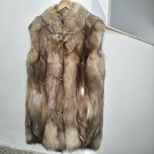 Vintage Fox Fur Vest